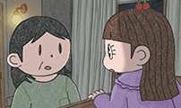 279화 할머니 냄새나, 집에 가