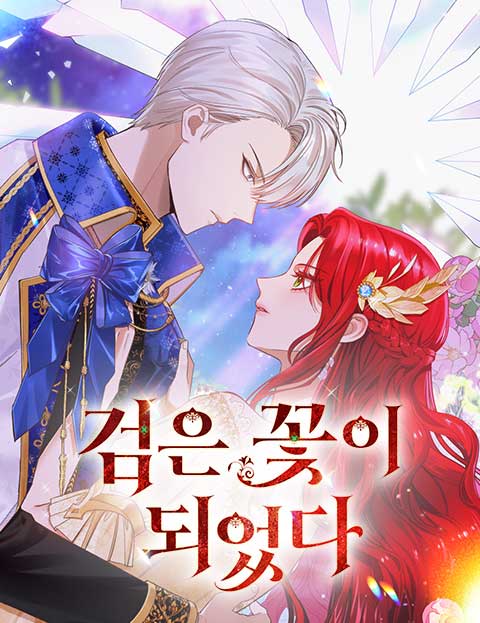 검은 꽃이 되었다